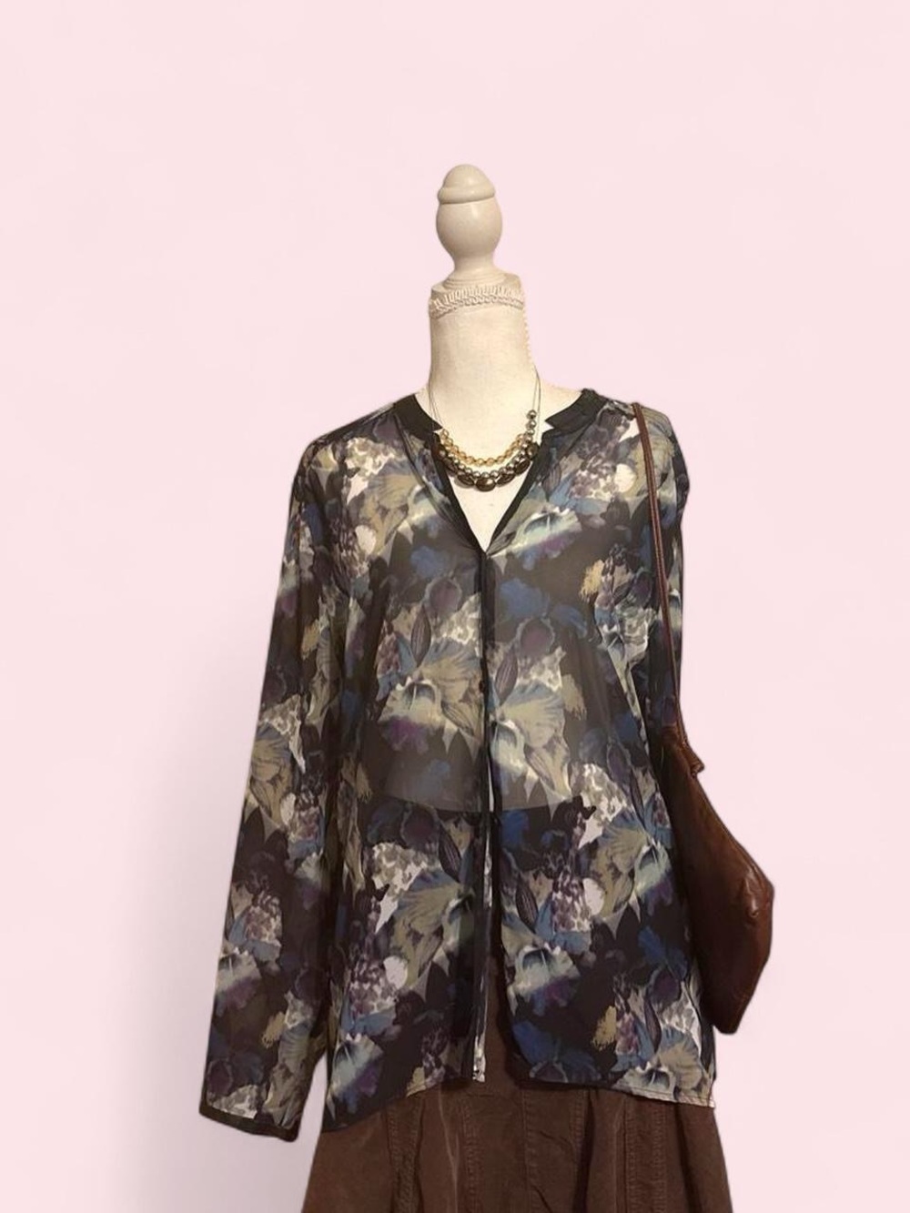Floral Button Up Top